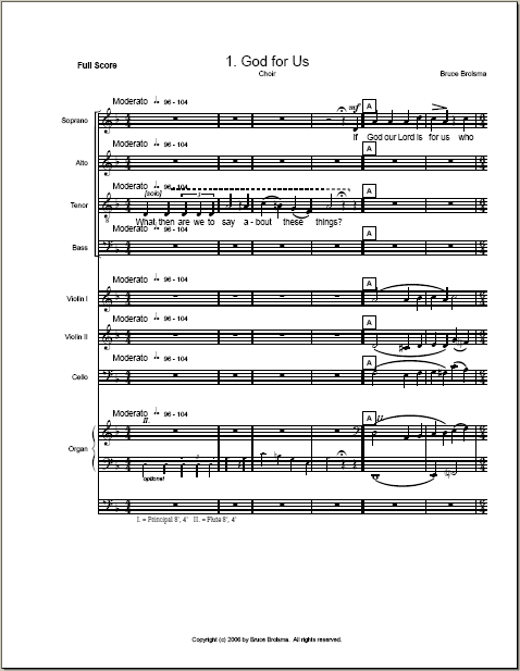 Page 1 of score